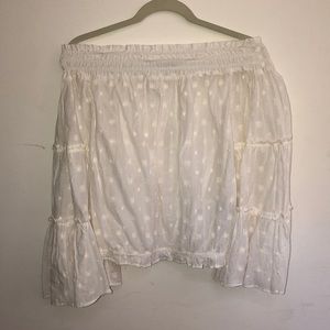 Stunning off the shoulder Zara top